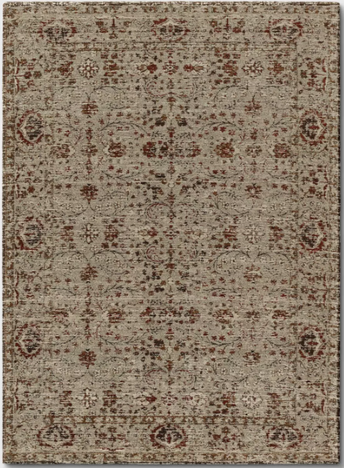 Size 5'x7 Jacquard Chenille Polyester Area Rug Red - Threshold™