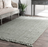 6 ft. x 9 ft. Gray NaturaL Chunky Loop Jute Area Rug by nuLOOM