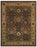 EORC Area Rug for Bedroom & Home Décor-Handmade Wool Rug Provides Comfort and Beauty for Everyday Use, Low Pile Printed Throw Indoor Floor Carpet for Living Room & Entrance, 6ft x 9ft, Brown