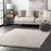 4 ft x 6 ft, Off-White Hand Woven Chunky Natural Jute Farmhouse Area Rug