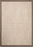 7’x10’ Tan Solid Woven Border Rug
