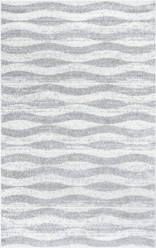 nuLOOM Tristan Contemporary Area Rug, 4 ft x 6 ft, Grey