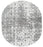 7 ft. x 9 ft. Gray Oval Misty Contemporary Rug By nuLOOM