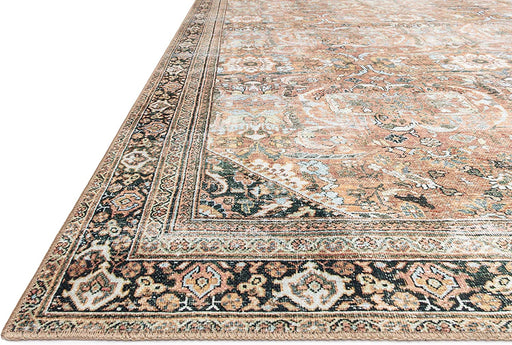 LOLOI II Wynter Auburn/Multi 2 ft. 3 in. x 3 ft. 9 in. Traditional 100% Polyester Pile Area Rug