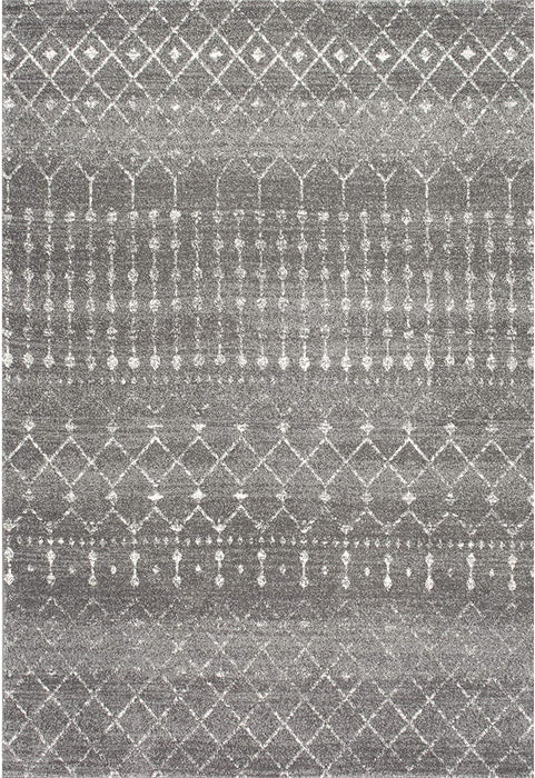 nuLOOM Moroccan Blythe Area Rug, 3' x 5', Dark Grey