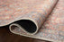 Loloi II Adrian Collection Rust / Denim, Traditional 5'-0" x 7'-6" Area Rug