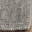 SAFAVIEH Natural Fiber Collection 4' Square Light Grey Handmade Chunky Textured Premium Jute 0.75-inch Thick Area Rug