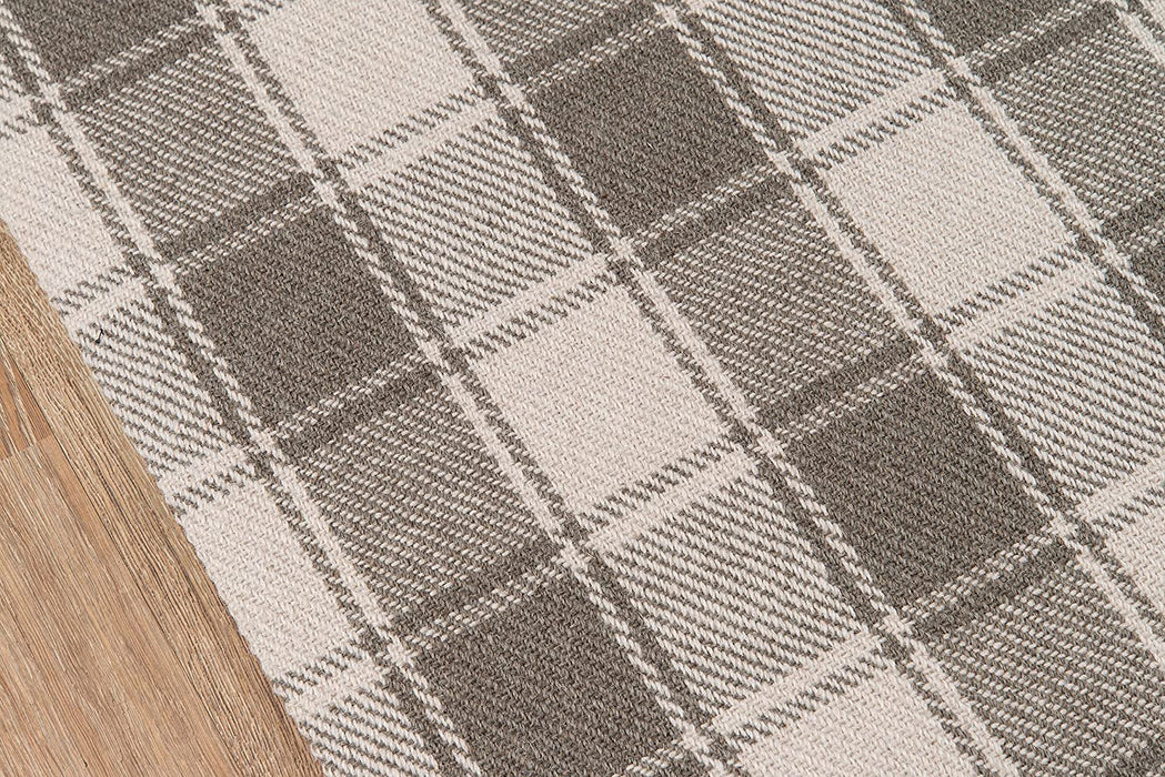 8' X 10' Grey Hand Woven Wool Area Rug by Momeni