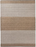 Size 5'x7 Hillside Hand Woven Wool Cotton Area Rug Brown