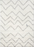 4'x5'6" Color Cream Chevron Shag Area Rug - Pillowfort™