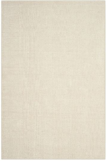 5' x 8' Hand-knotted Wool Ivory Stone Wash Ivory Area Rug - SAFAVIEH