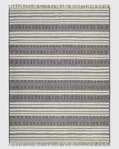 Size 9'X12' Color Neutral Global Stripe Outdoor Rug - Threshold™