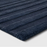 Size 5'X7' Color Navy Hand Made Rug