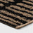 Size 9'x12' Color Tan/Black Grace Hash Stripe Indoor/Outdoor Rug Tan/Black - Project 62™