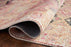 9'-0" x 12'-0" Printed Pink / Lagoon Area rug  By Loloi II