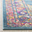 SAFAVIEH Madison Collection 2'3" x 12' Light Blue/Orange MAD133A Boho Chic Medallion Non-Shedding Living Room Bedroom Runner Rug