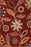 3'4"x5' Red Multi Floral Mainstays Traditional Minerva Area Rug
