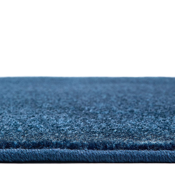 Size 6ft x 9ft Color Blueberry Blue Carpets for Kids Mt St Helens Solids Collection Rug